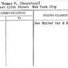 Wright, Thomas F. (Secretary)