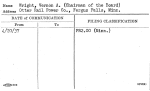 Wright, Vernon A. (Chairman of the Board)