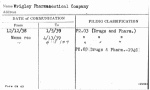Wrigley Pharmaceutical Company
