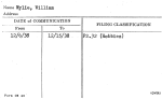 Wylie, William