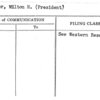Wyner, Milton H. (President)