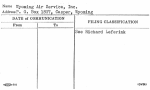 Wyoming Air Service, Inc.
