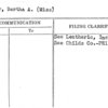 Wypler, Bertha A. (Miss)