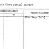 Yarmouth (Nova Scotia) Sheriff