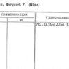 Yates, Margaret F. (Miss)