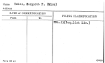 Yates, Margaret F. (Miss)
