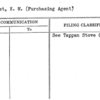 Yeingst, E.M. (Purchasing Agent)