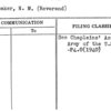 Ylvisaker, N.M. (Reverend)