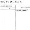 Youdovitch, Myer (Mrs. Celia C.)