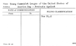 Young Communist League of the United States of America Day - Protests Against