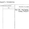 Young People's Fellowship