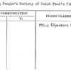 Young People's Society of Saint Paul's Church