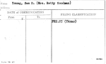 Young, Sam D. (Mrs. Betty Goodman)