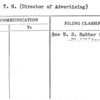 Young, T.H. (Director of Advertising)