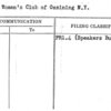 Young Woman's Club of Ossining N.Y.