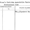 Young Women's Christian Association Business and Professional Club