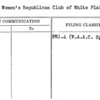 Young Women's Republican Club of White Plains