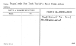 Yugoslovia New York World's Fair Commission