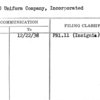 Z and O Uniform Company, Incorporated