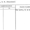 Zeiler, H.W. (President)