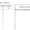 Zeiller, Irwin F.