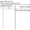 Zerweck, Charles W.