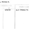Zidle, William H.