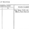 Zoning of Bulletins