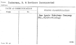 Zuckerman, B. & Brothers Incorporated