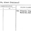 Zugsmith, Albert (Publisher)