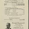 Anna Pavlova programs, 1922.