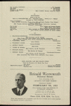 Anna Pavlova programs, 1922.