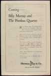 Anna Pavlova programs, 1922.