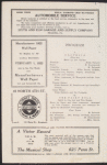 Anna Pavlova programs, 1922.