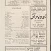 Anna Pavlova programs, 1922.