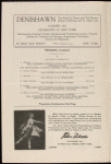 Anna Pavlova programs, 1922.