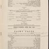 Anna Pavlova programs, 1922.