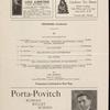 Anna Pavlova programs, 1922.