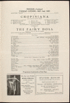 Anna Pavlova programs, 1922.