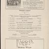 Anna Pavlova programs, 1922.