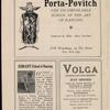 Anna Pavlova programs, 1923.