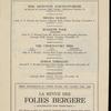 Anna Pavlova programs, 1923.