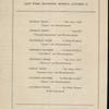 Anna Pavlova programs, 1923.